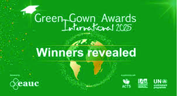 UFF é reconhecida internacionalmente no Green Gown Awards 2025