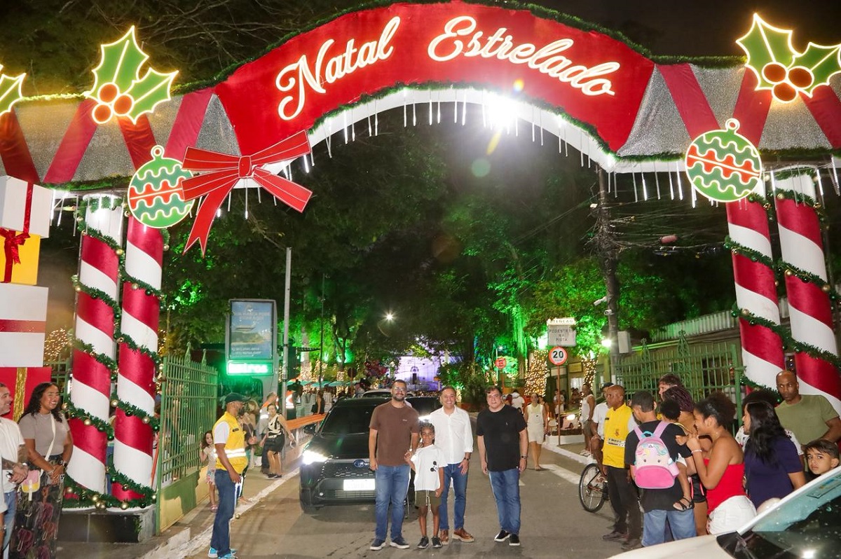 Horto do Fonseca já está no clima do Natal Estrelado Niterói