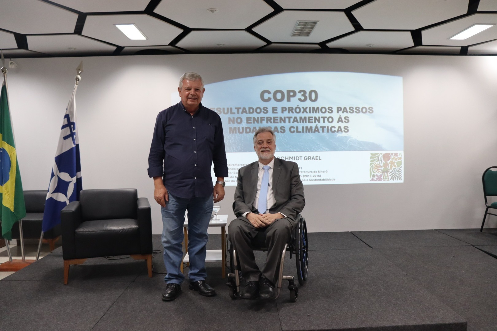 UFF promove debate com Axel Grael sobre emergência climática