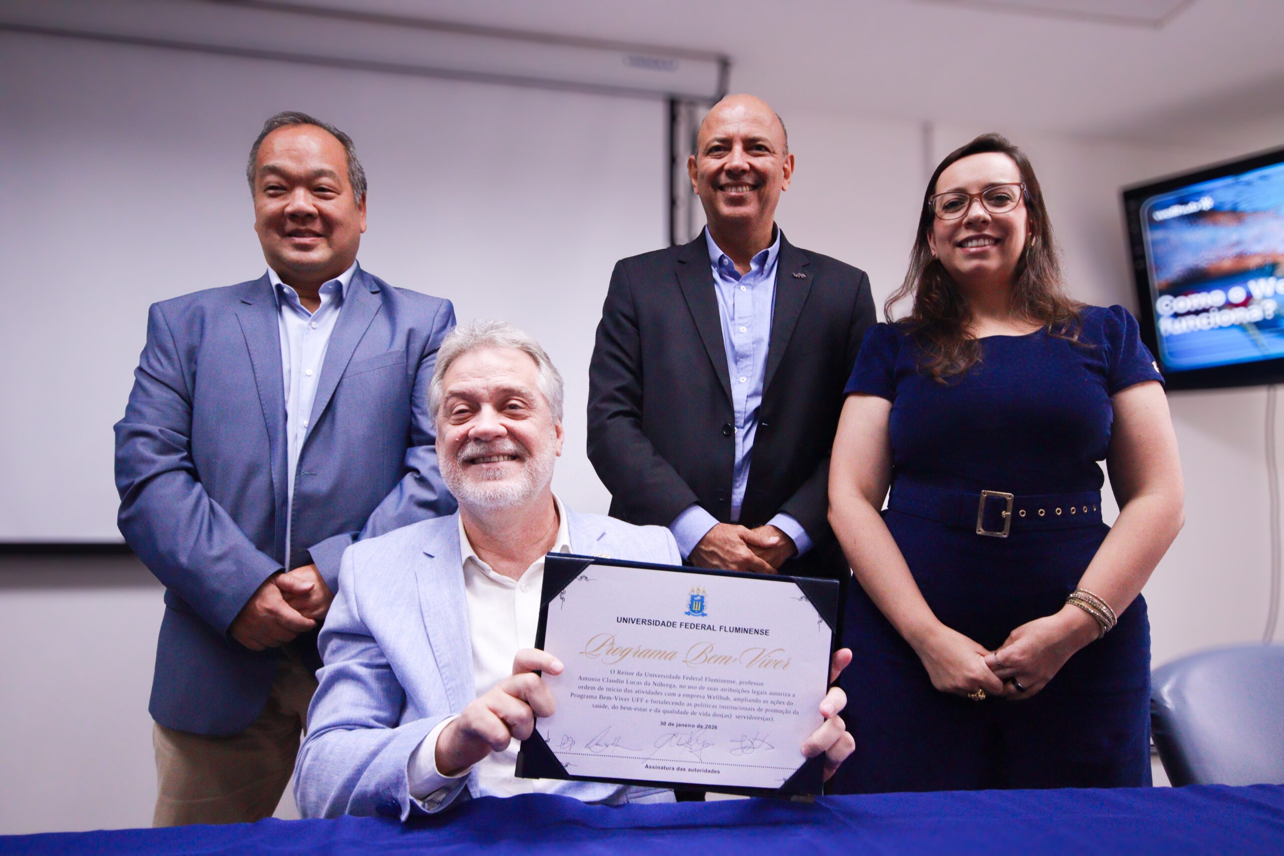 UFF firma parceria com Wellhub e amplia ações de bem-estar para os servidores