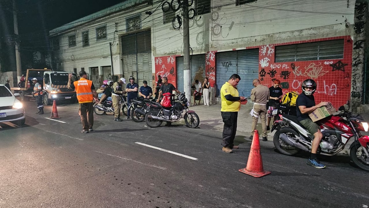 Prefeitura de Niterói abre o mês com mais de 160 motos abordadas em ação de fiscalização