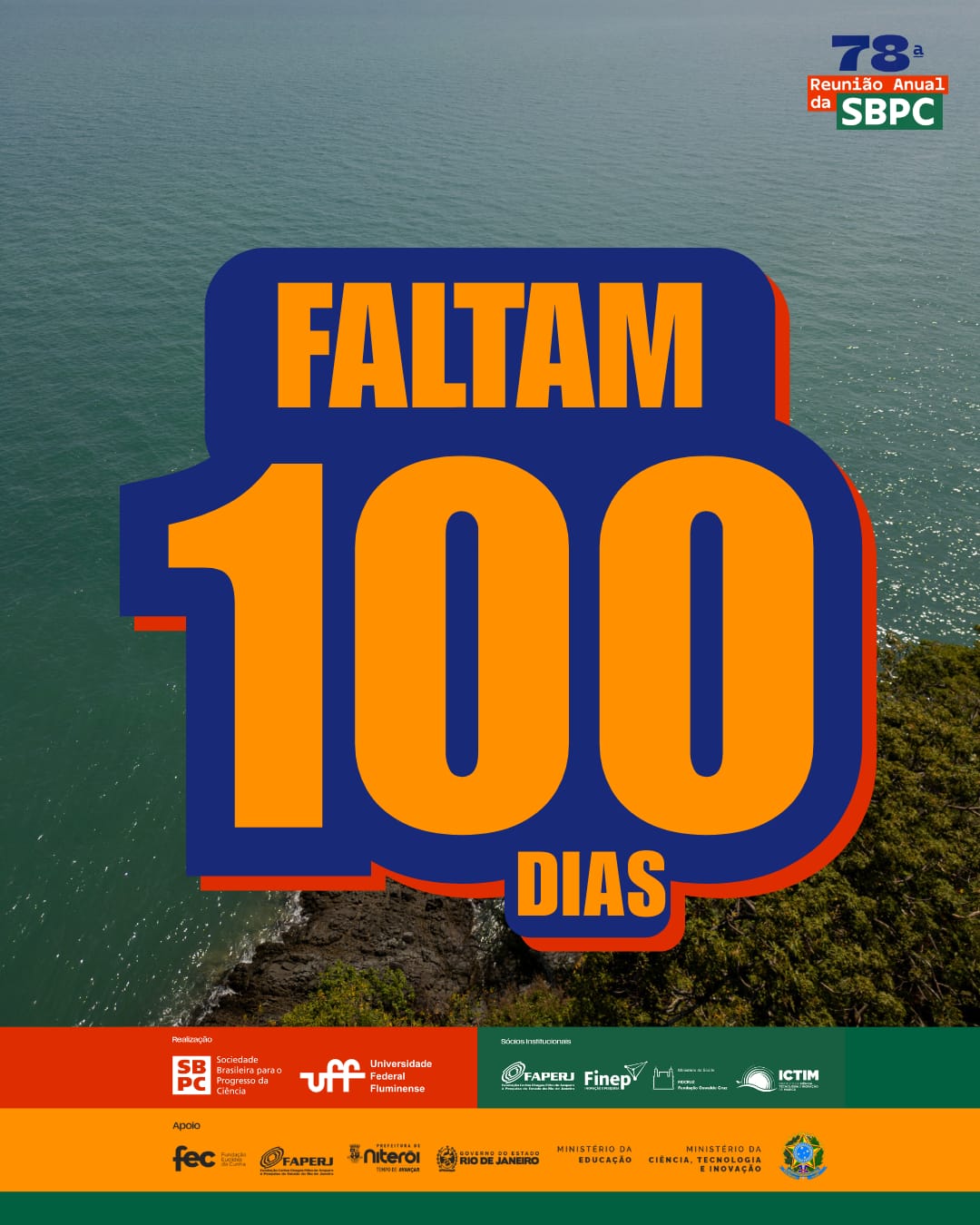 100 dias para a Reunião Anual da SBPC: UFF se prepara para receber o principal encontro científico da América Latina