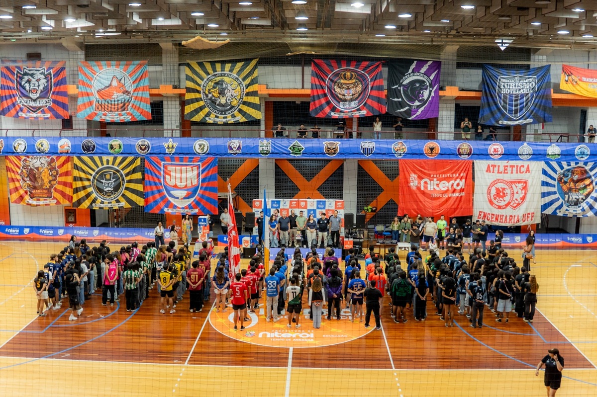 Niterói abre primeira edição dos Jogos Universitários com mais de 1.200 estudantes