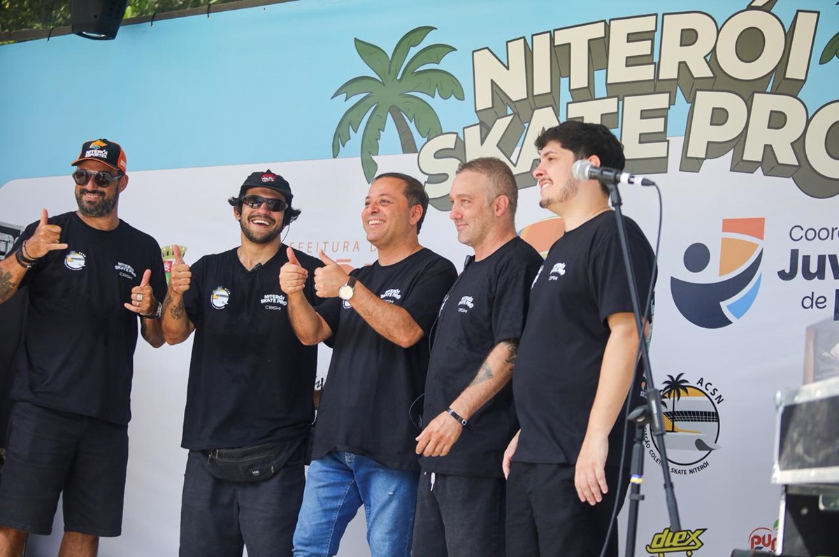Prefeito Rodrigo Neves visita Niterói Skate Pro e reforça compromisso da cidade com a modalidade