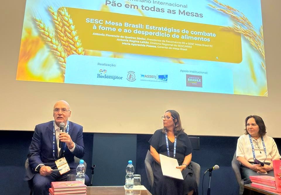 Fecomércio RJ participa do Seminário Internacional ‘Pão em Todas as Mesas’, na Itália