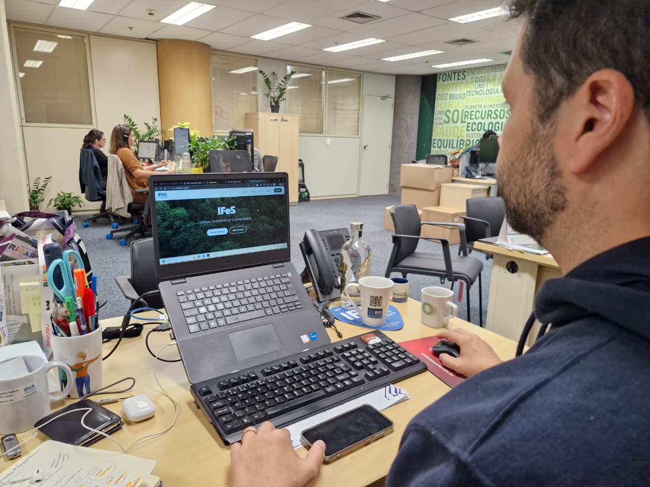 Lançamento do site do IFeS permitirá a empresas e sociedade acesso a soluções sustentáveis