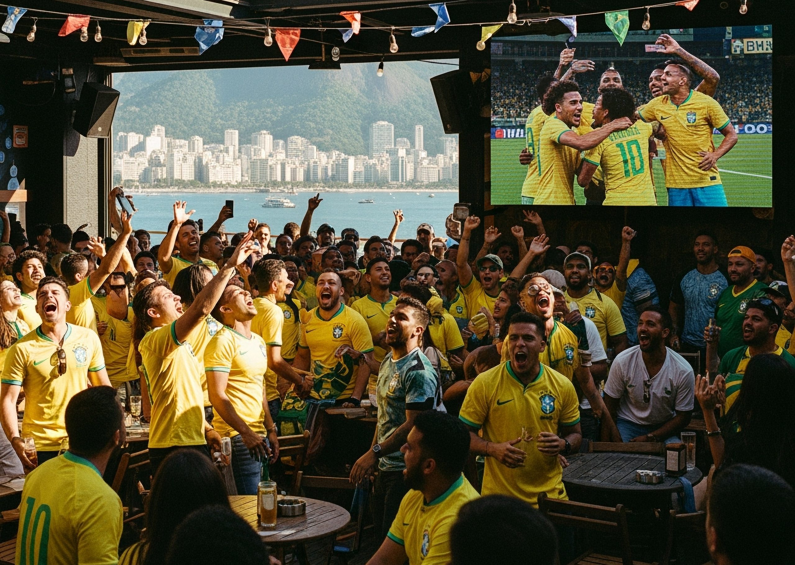 CNC: com jogos do Brasil à noite, bares e restaurantes são os grandes campeões da fase de grupo da Copa do Mundo 2026