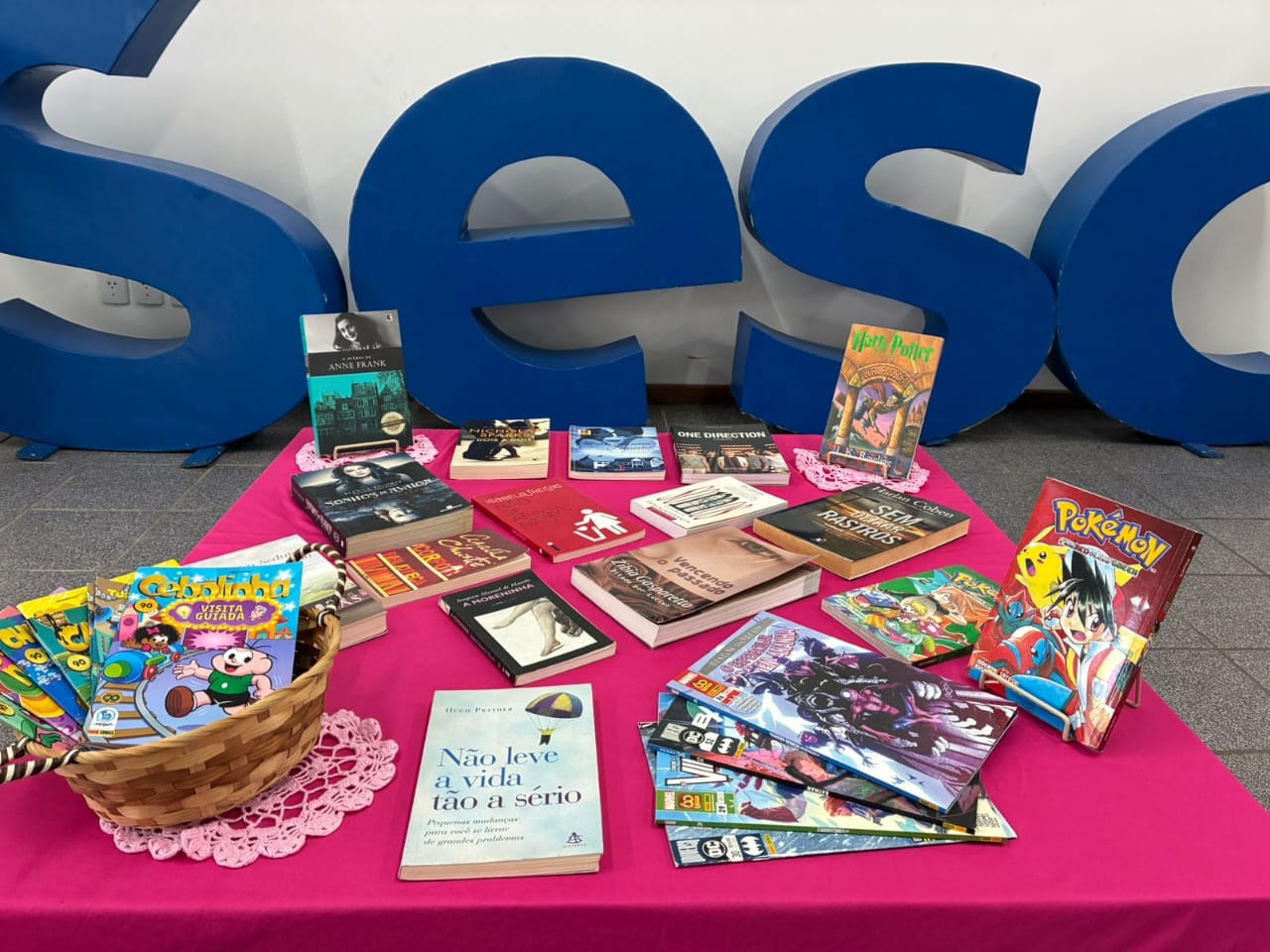 RS: Troca Literária do Sesc Uruguaiana celebra o Dia Mundial das Bibliotecas com mais de 150 livros disponíveis