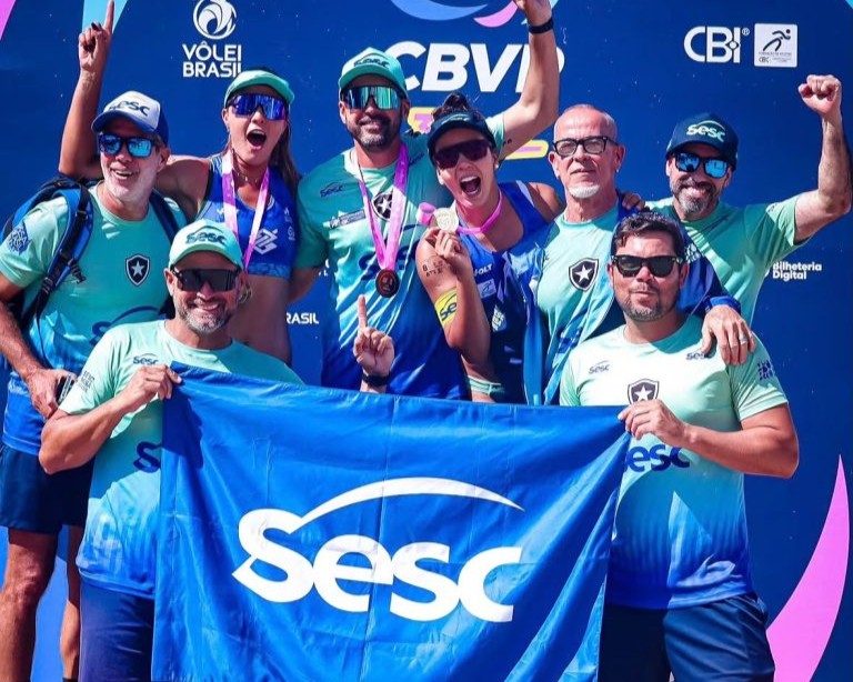 Sesc Botafogo Praia conquista ouro no Circuito Brasileiro