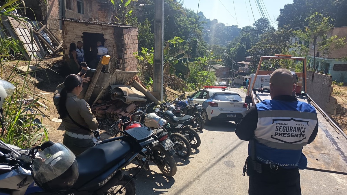 Ação conjunta da Prefeitura de Niterói e das forças de segurança prende três homens em Maria Paula