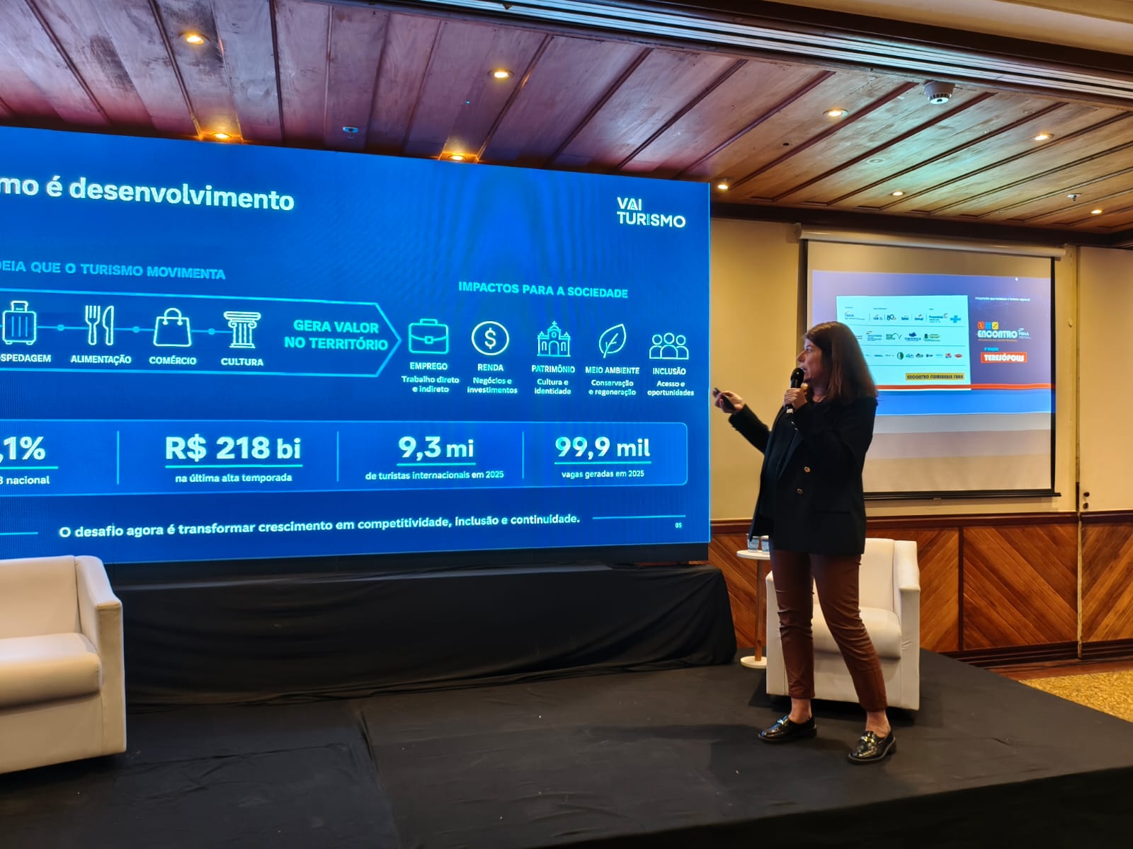 Vai Turismo leva debate sobre políticas públicas para o desenvolvimento regional ao Encontro Fluminense FBHA