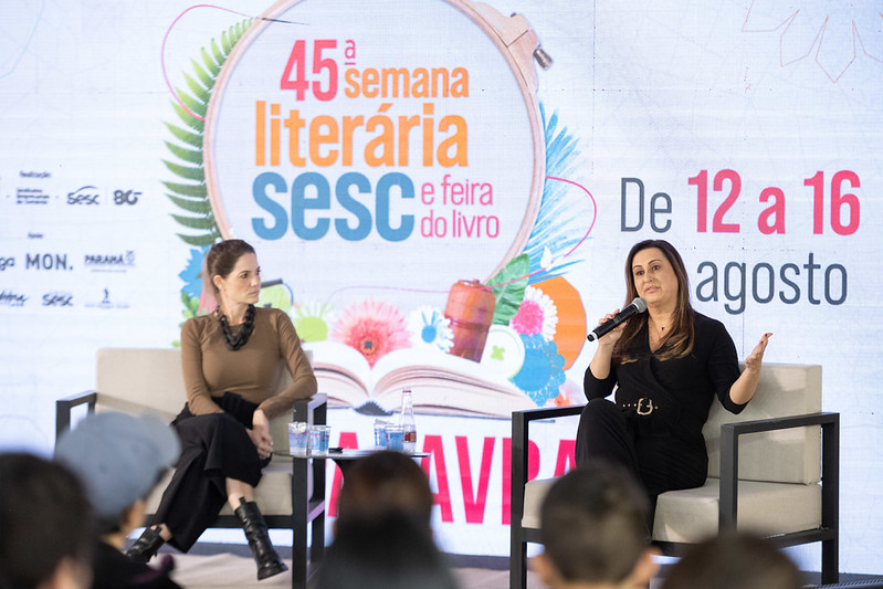 Paraná: Daniela Arbex emociona plateia na Semana Literária Sesc e Feira do Livro
