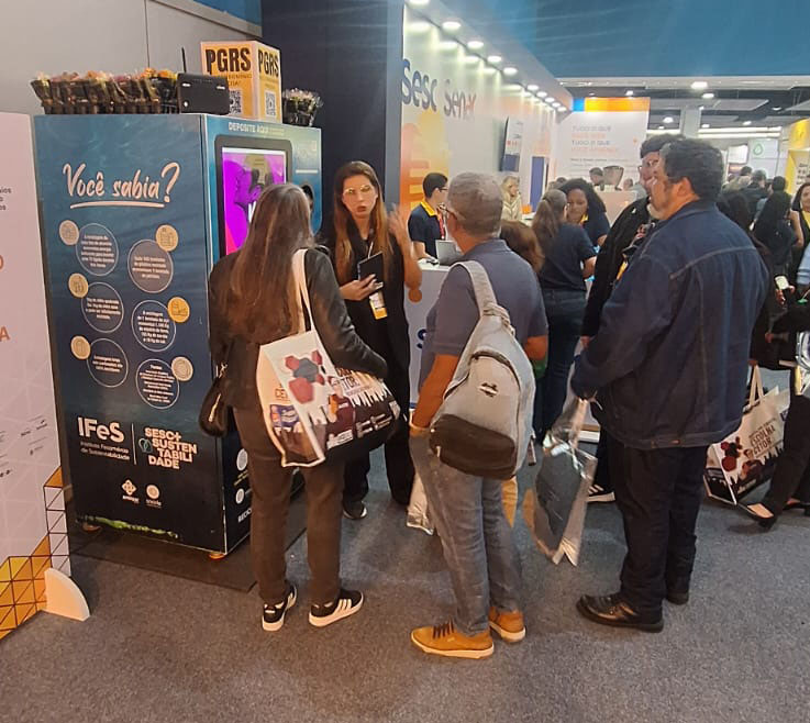 IFeS promove sensibilização ambiental durante a 6ª Feira de Condomínios & Encontro de Síndicos