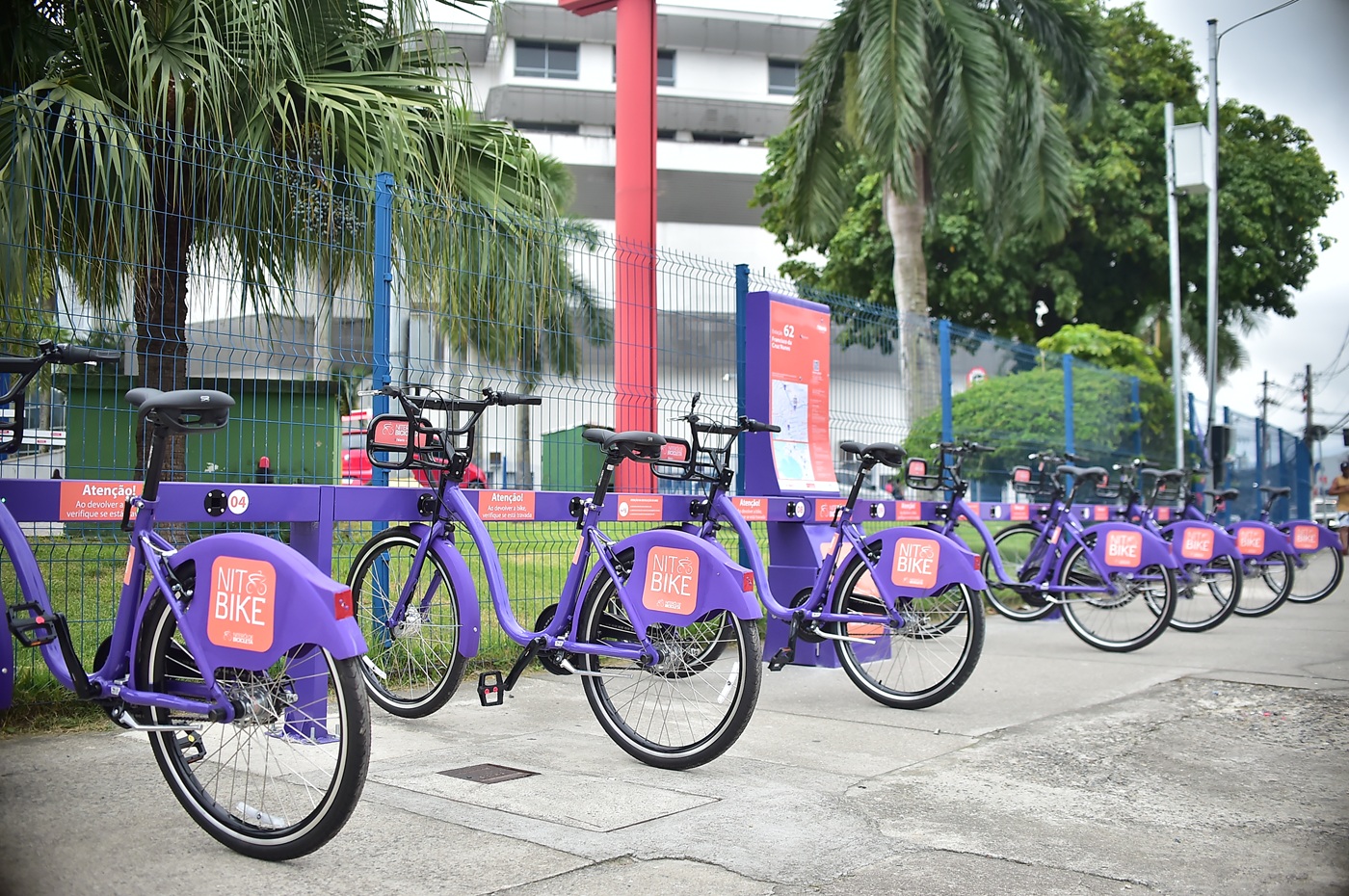 Região Oceânica recebe novas estações de NitBike
