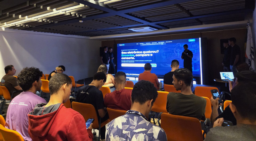 Senac-DF: alunos do Programa Transforme-se apresentam aplicativos desenvolvidos durante curso de Front-end